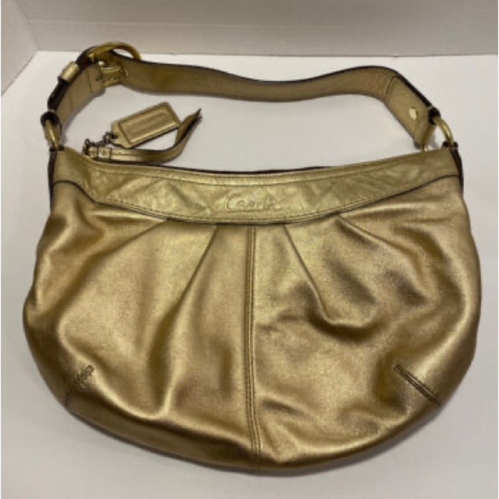 Gold Coach Women's Bag